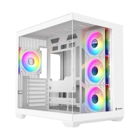Revenger Air Space BTF Mesh Full Tower White ATX Gaming Desktop Case with 4 ARGB Fan